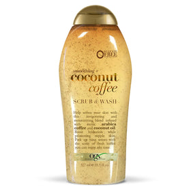 OGX Smoothing Coconut Coffee Body Scrub 19.5 fl oz front view