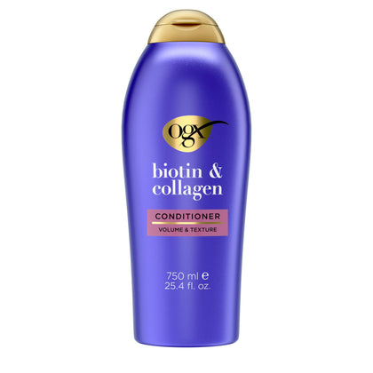 OGX Thick & Full Biotin & Collagen Conditioner 25.4 fl. oz front view