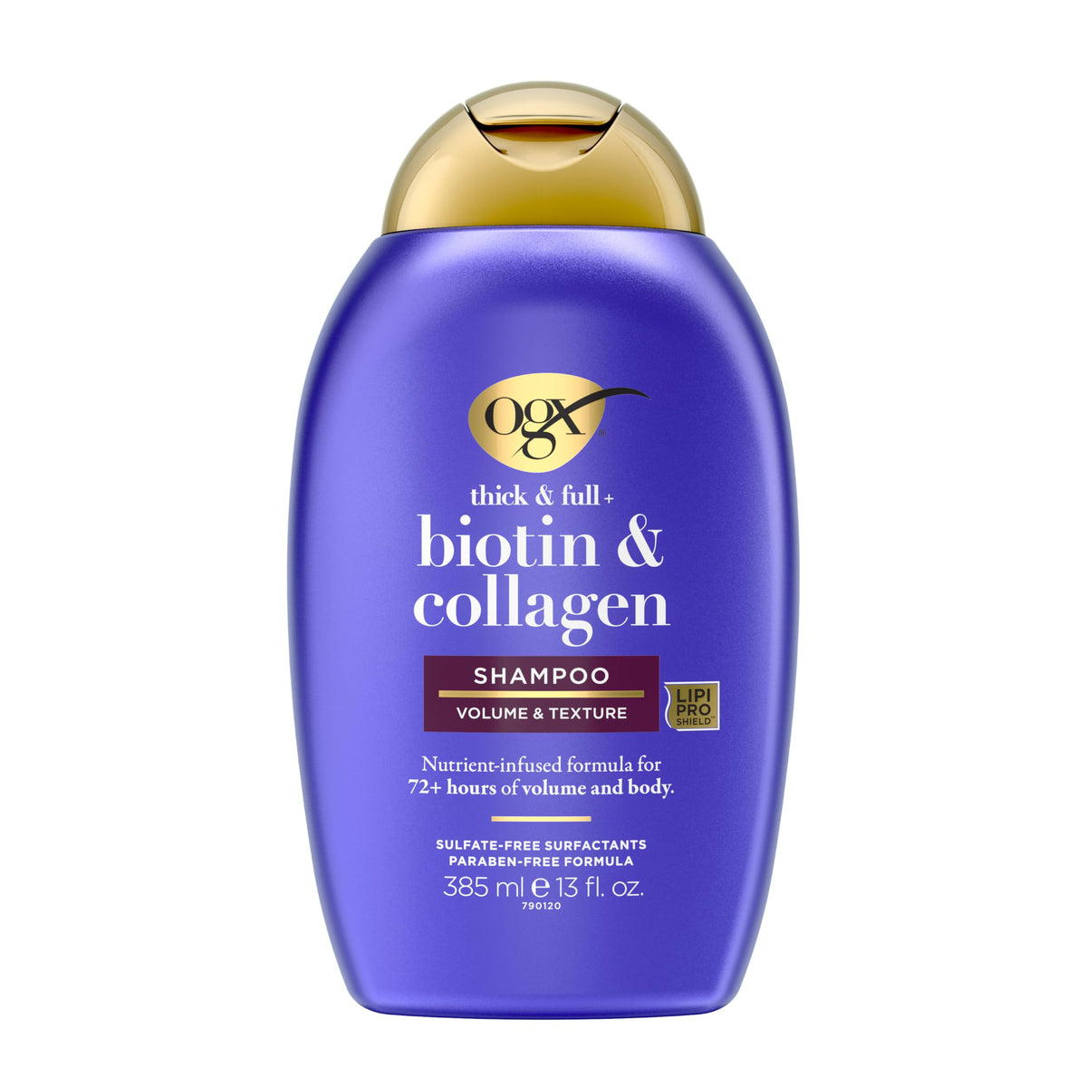 OGX Thick & Full Biotin & Collagen Shampoo 13 fl. oz front view