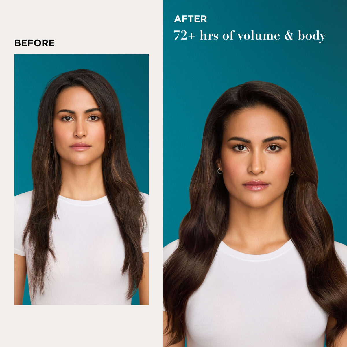 OGX Thick & Full Biotin & Collagen Shampoo bottle side view