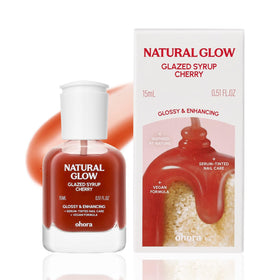 ohora 2-in-1 Sheer Nail Polish & Strengthener Cherry front view