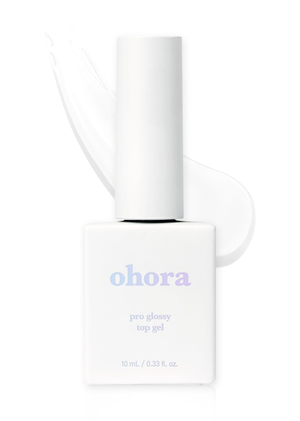 ohora Gel Nail Care Pro Glossy Top Gel box with nail wraps and accessories