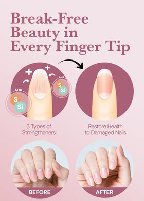 ohora gel nail wraps showing solid and accent colours