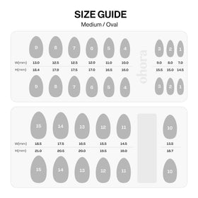 ohora Gel Press On Nails in a stylish setting showcasing durability