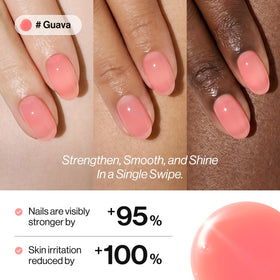 ohora nail polish bottle with glossy finish