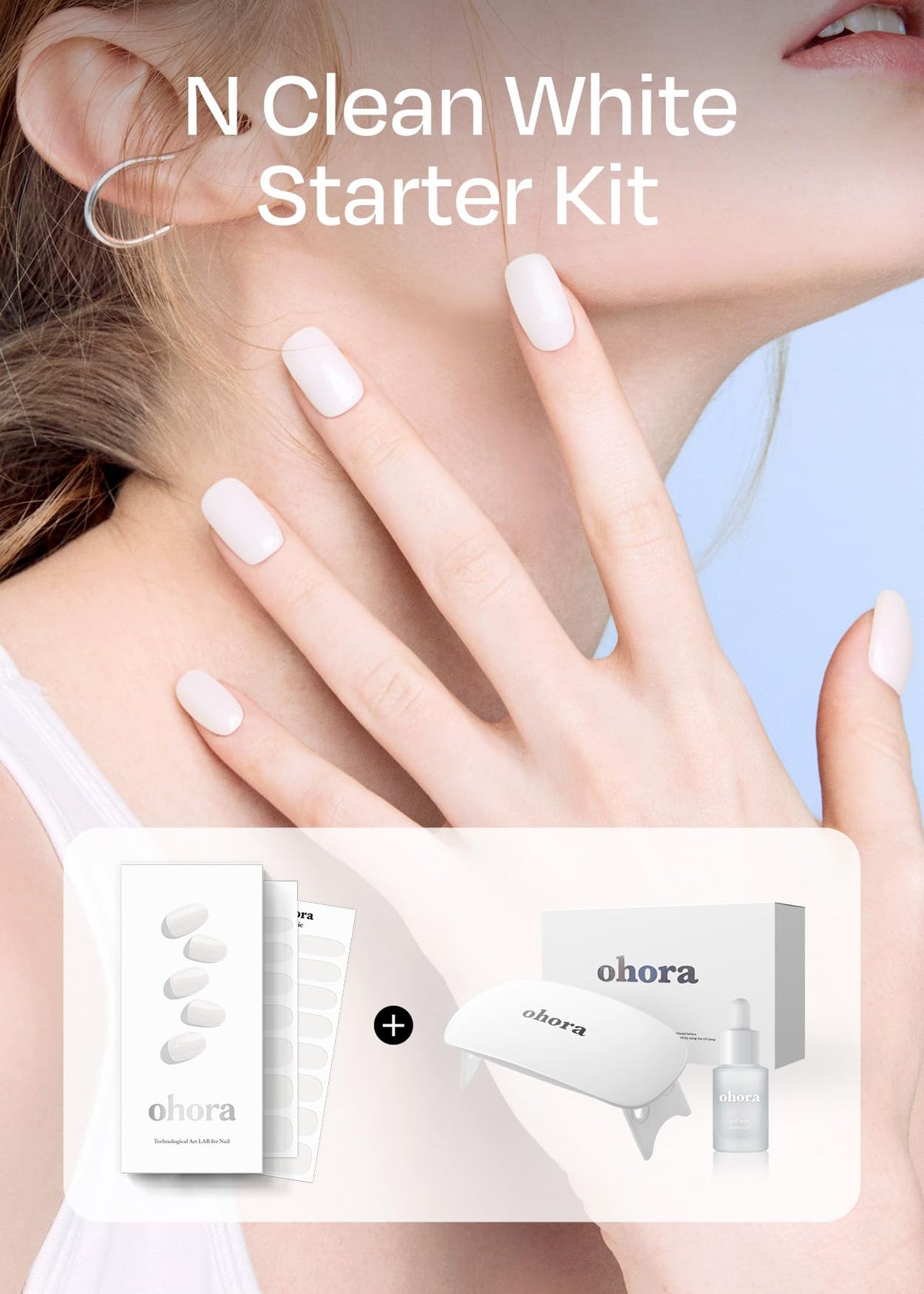 ohora nail wraps in various sizes and colours displayed