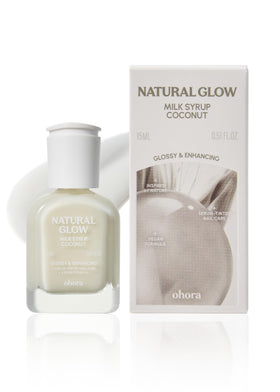 ohora Natural Glow Milk Syrup Nail Strengthener Coconut front view
