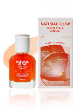 ohora Natural Glow Water Syrup Nail Strengthener 15 mL front view