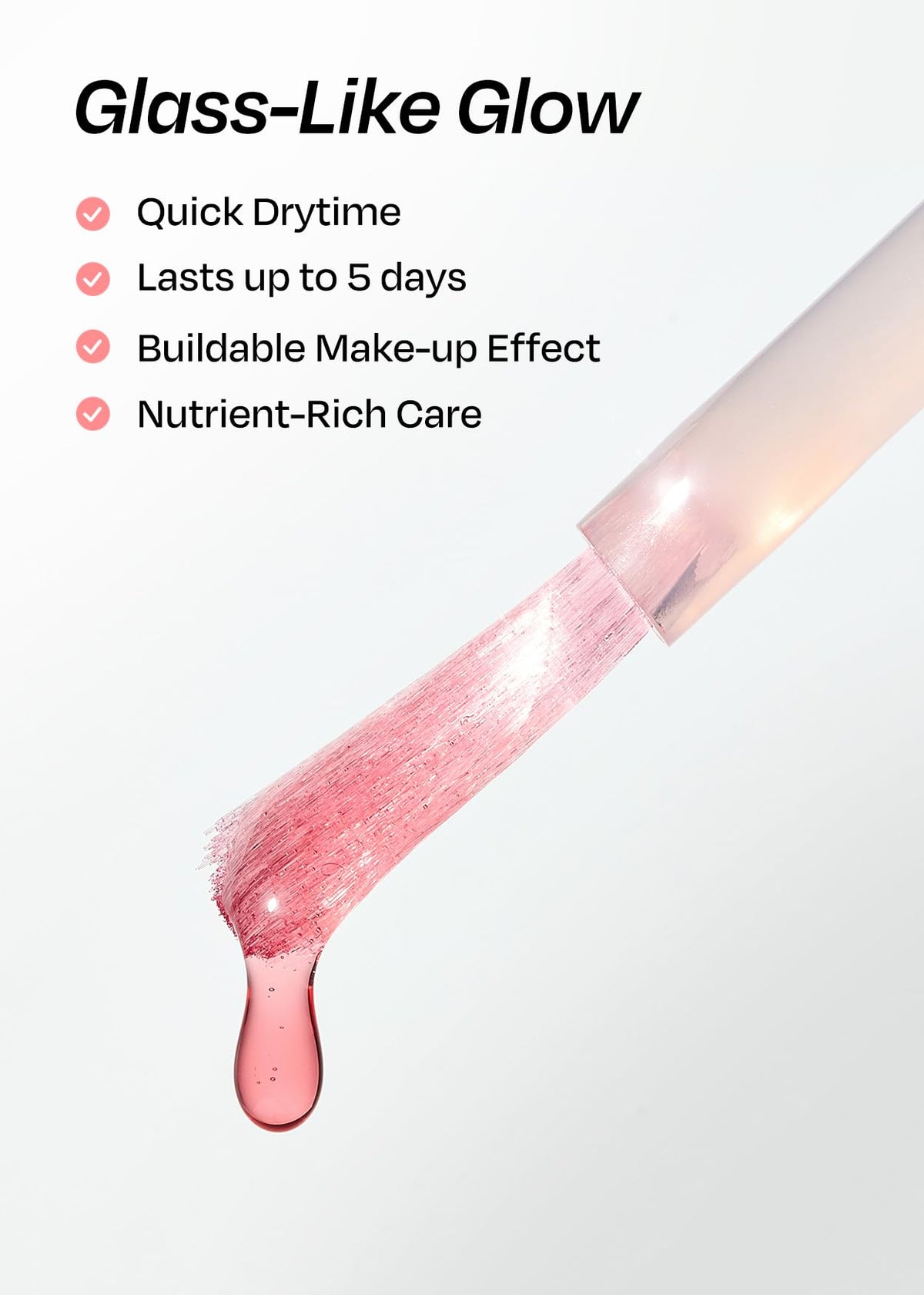 ohora Natural Glow Water Syrup Nail Strengthener with ingredients list