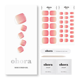 ohora Semi- Gel Pedi Strips prep pads