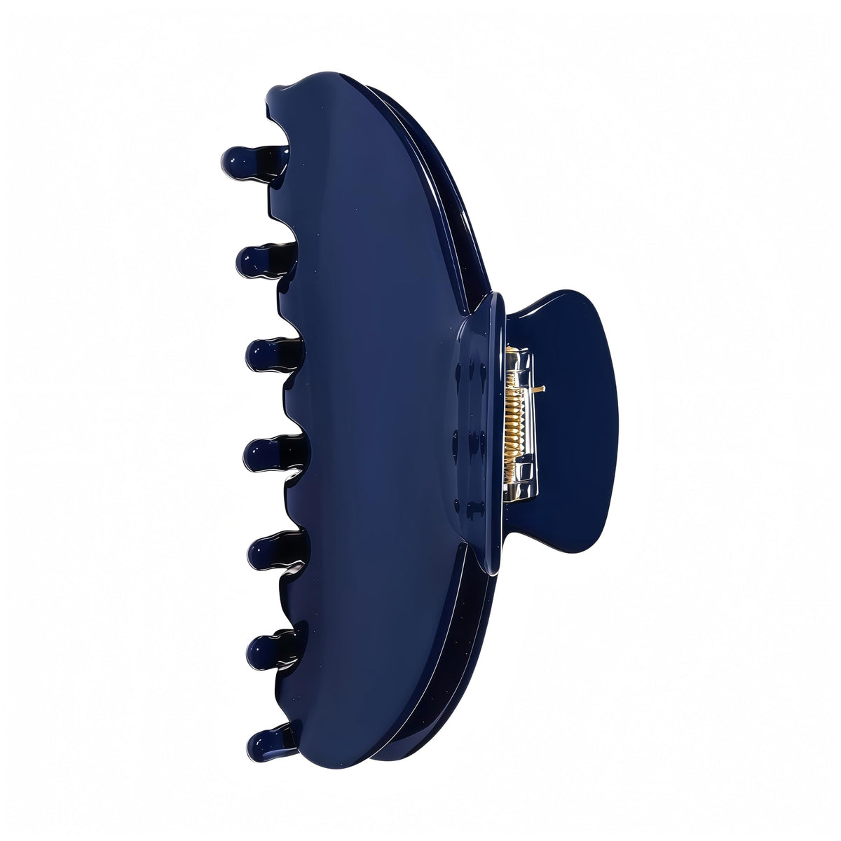 OideGuiing 4-inch dark blue claw clip front view