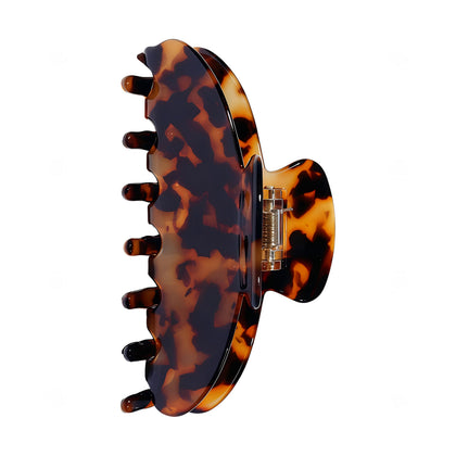 OideGuiing 4-inch Tortie claw clip front view