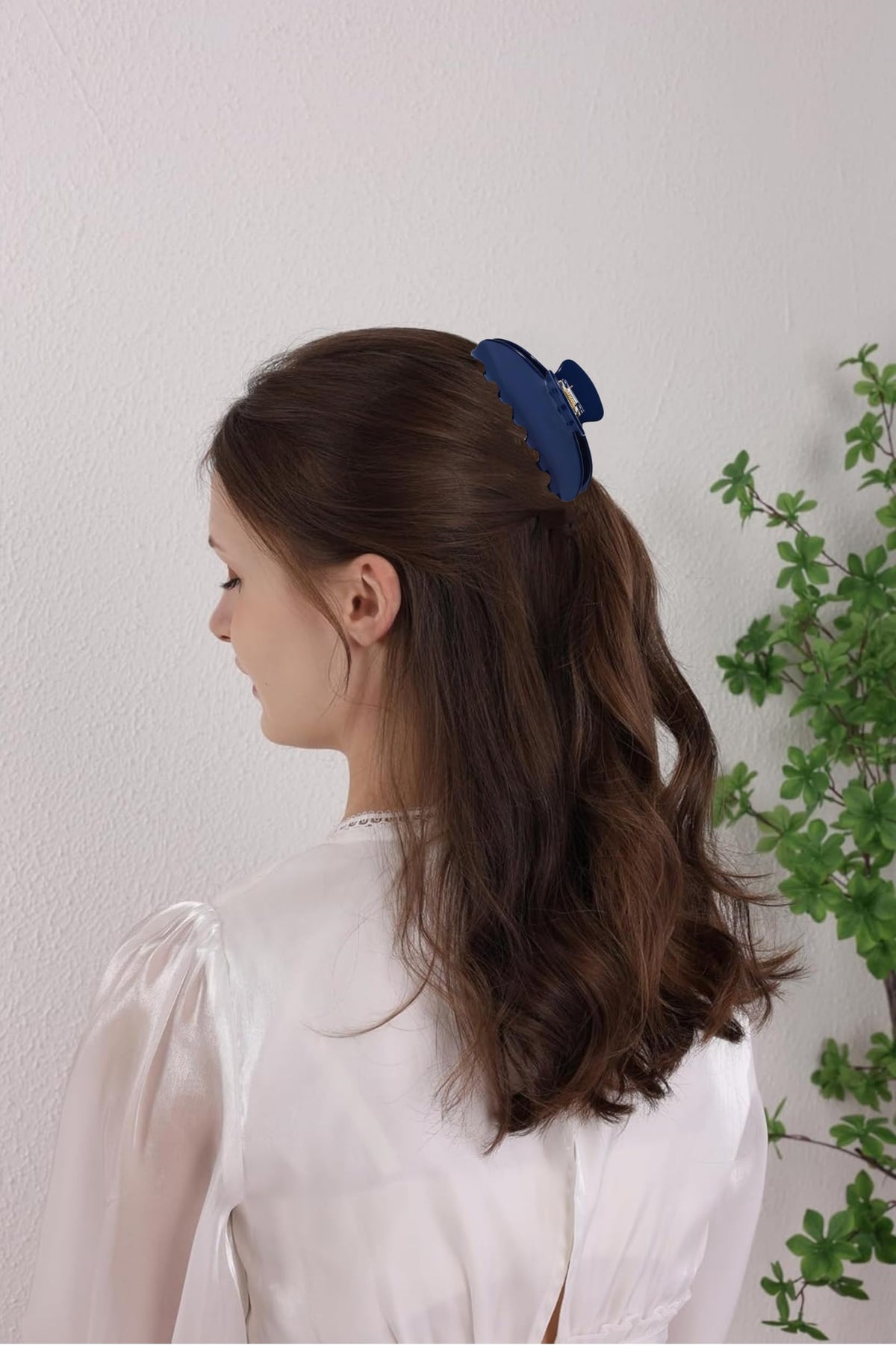 OideGuiing dark blue hair clip packaging