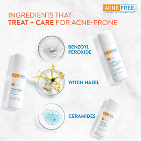 Oil Free Acne Cleanser bottle with label