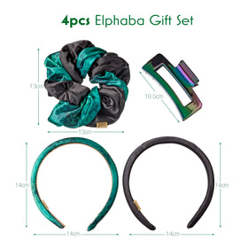 Oil-slick claw clip with secret message inside from Conair WICKED set