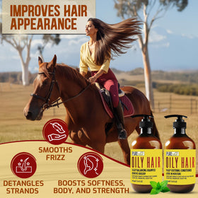 Oily Hair Conditioner texture close-up
