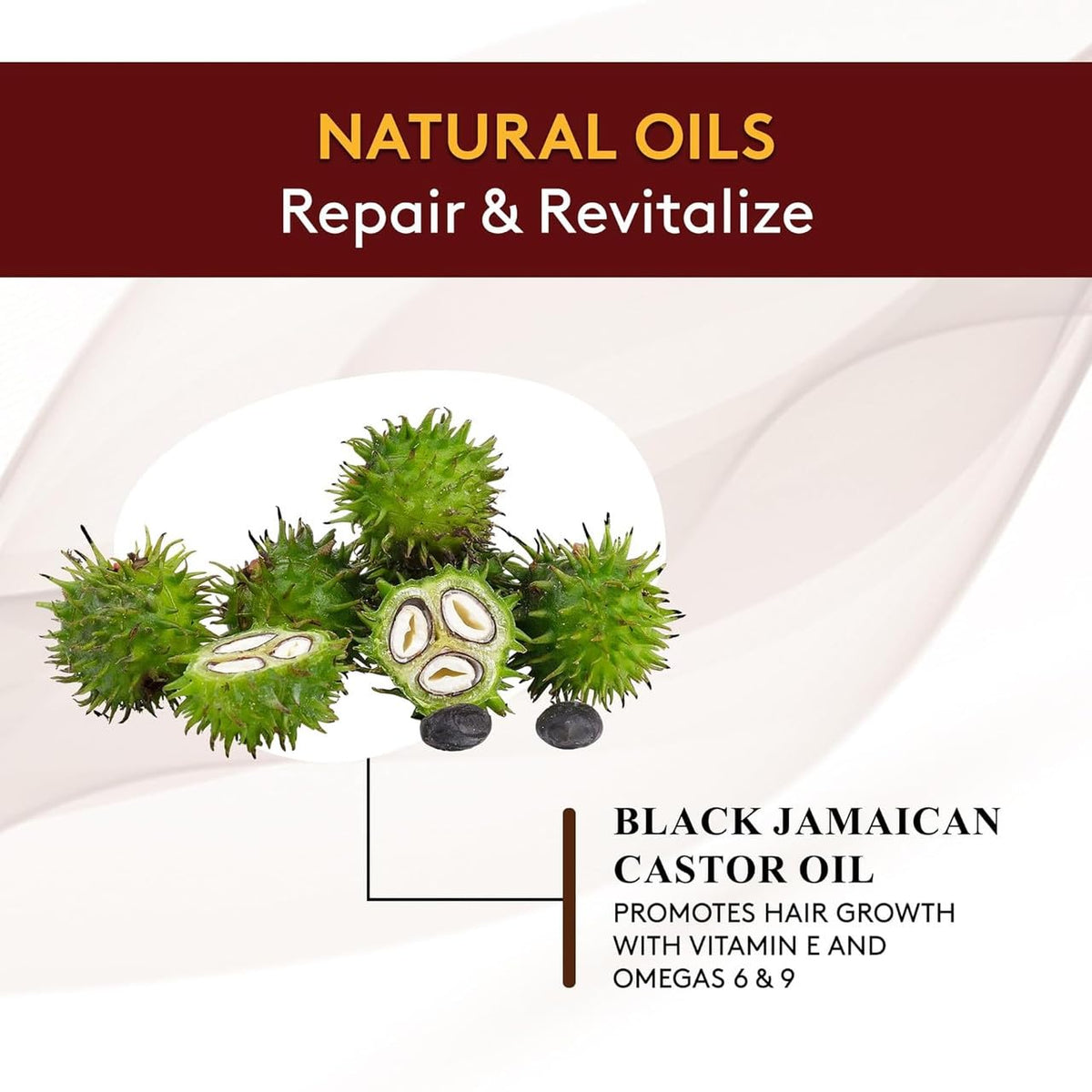 OKAY Black Jamaican Castor Oil 4 oz packaging details