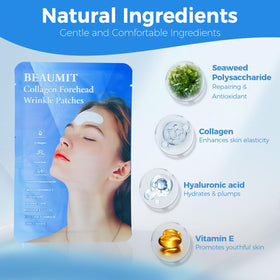 Okela Forehead Wrinkle Patches 20 pcs set display