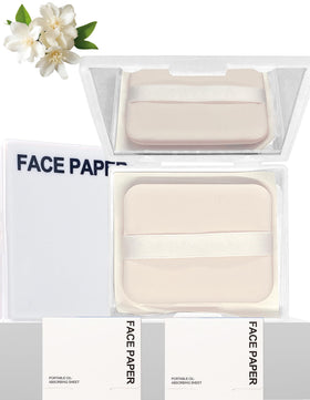 Okerker Gardenia Oil Blotting Papers front view with packaging
