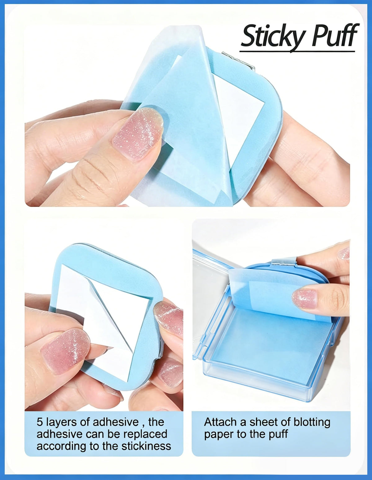 Okerker oil blotting paper in a pocket