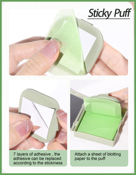 Okerker Oil Blotting Papers 200 refill sheets in packaging