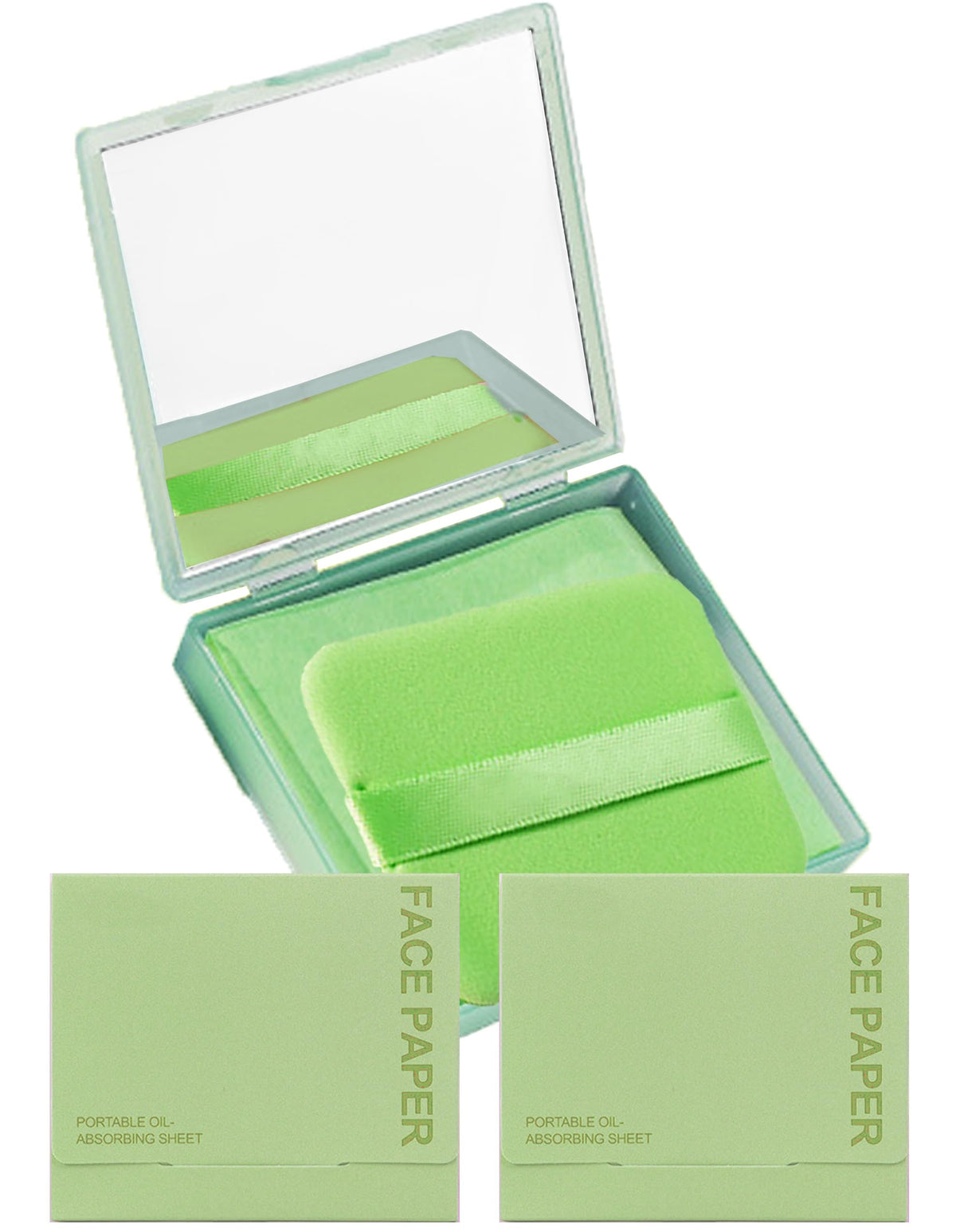 Okerker Oil Blotting Papers 300PCS front view with packaging