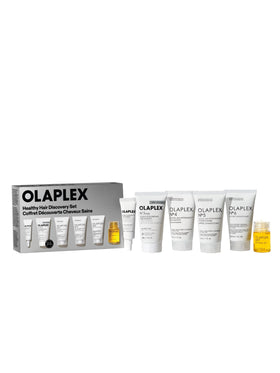 Olaplex Healthy Hair Discovery Set front view with all products displayed