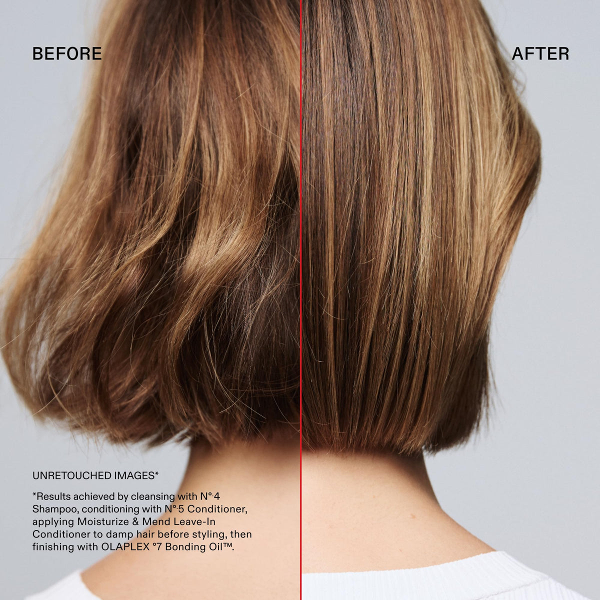 Olaplex N°.5 Leave-In Conditioner application on hair