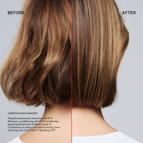 Olaplex N°.5 Leave-In Conditioner application on hair