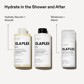 Olaplex N°.5 Leave-In Conditioner in a bathroom setting