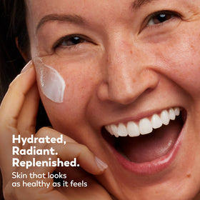 Olay Active Hydrating Beauty Fluid Lotion packaging details
