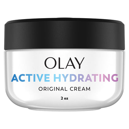 Olay Active Hydrating Cream Moisturizer 1.9 fl oz front view