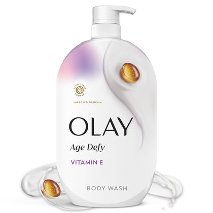 Olay Age Defy Body Wash 35 fl oz front view