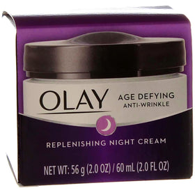 Olay Anti-Wrinkle Night Cream 191g back packaging