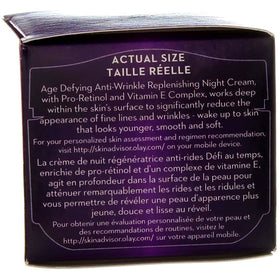 Olay Anti-Wrinkle Night Cream 191g opened lid