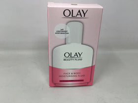 Olay Beauty Fluid Regular 100ml close-up of bottle