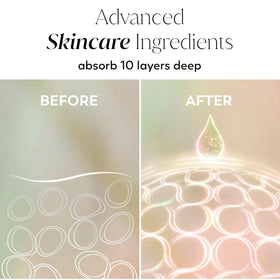 Olay Body Lotion bottle with hyaluronic acid highlighted