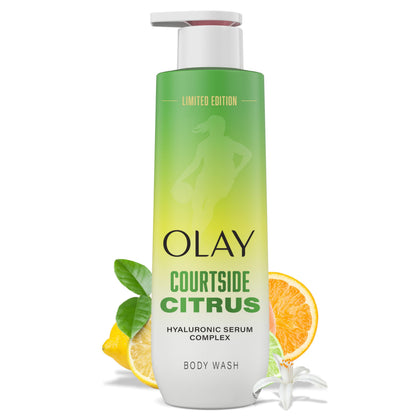 Olay Body Wash 20 fl oz front view with citrus scent