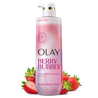 Olay Body Wash Berry Bubbly 20 fl oz front view