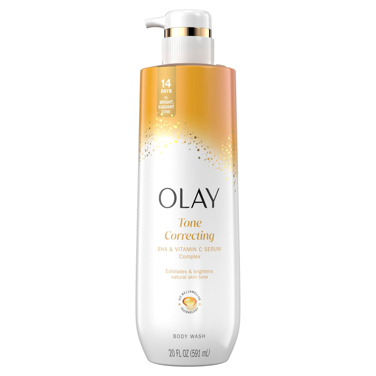 Olay Body Wash for Women with citrus fruits