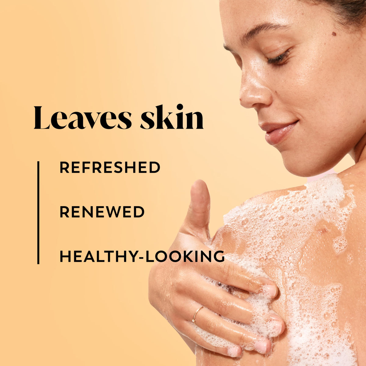 Olay Body Wash Fresh Radiance packaging side view
