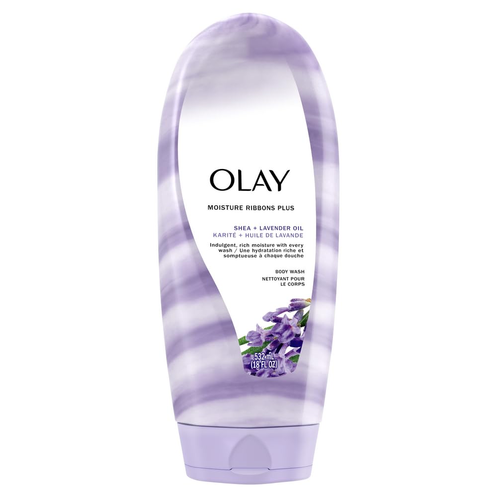 Olay Body Wash Moisture Ribbons Plus 18 fl oz front view