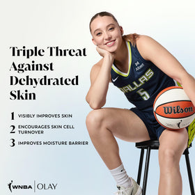 Olay Body Wash Victory Vibes Vanilla bottle side view