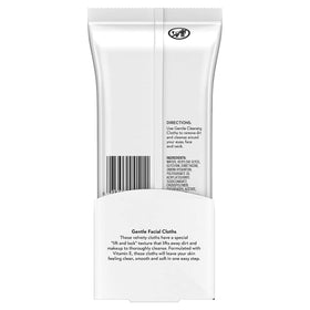 Olay Cleanse Gentle Facial Cloths showing textured cloths