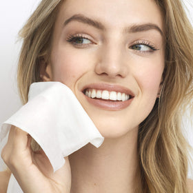 Olay Cleanse Makeup Remover Wipes in lifestyle setting