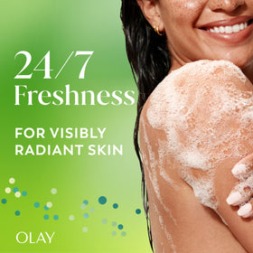 Olay Lime It Up Body Wash 22 fl oz side view