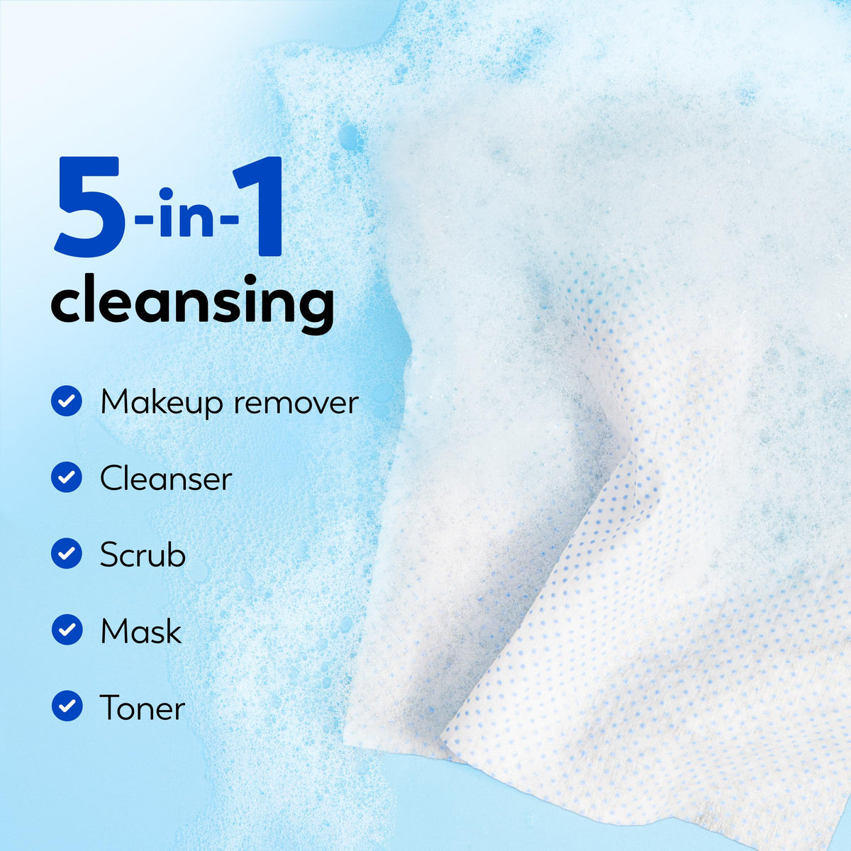 Olay Makeup Remover Wipes texture close-up