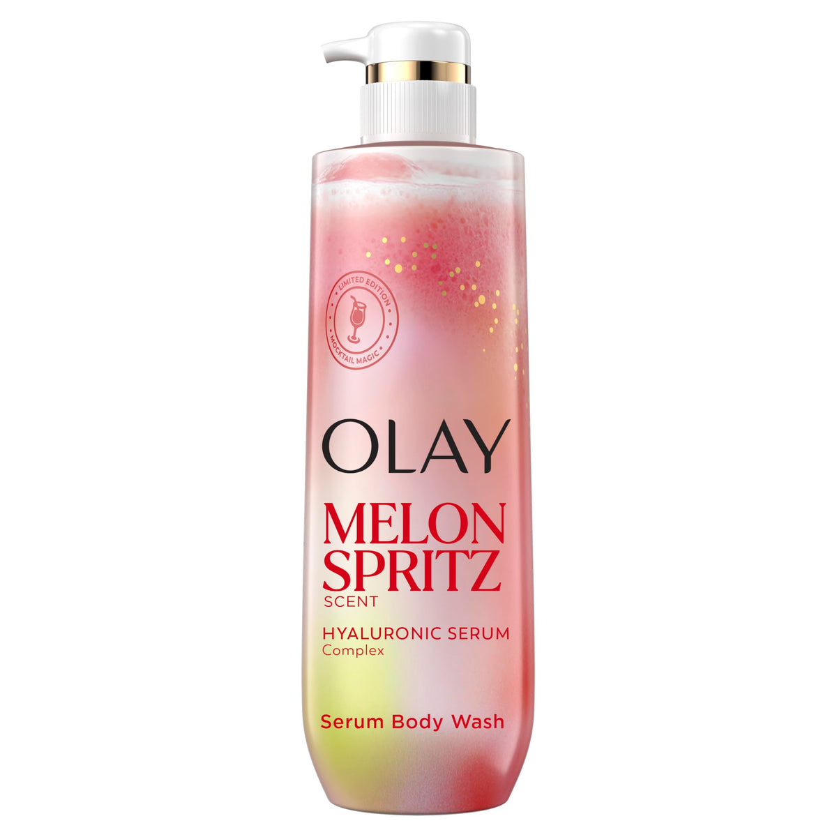 Olay Melon Spritz Body Wash 20 fl oz front view