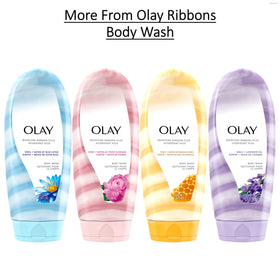 Olay Moisture Ribbons Plus Body Wash with shea butter and honey