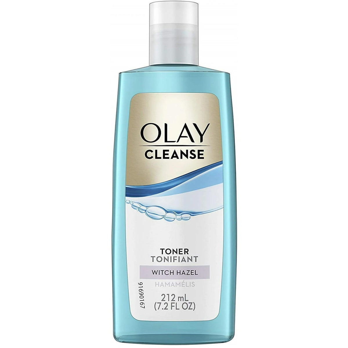 Olay Oil Minimizing Toner 7.2oz back view with ingredients